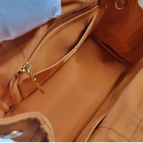 PRADA Canapa Canvas Tote Handbag/Crossbody Bag - Picture 7 of 9